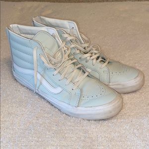 Leather Vans Sk8 Hi - classic!